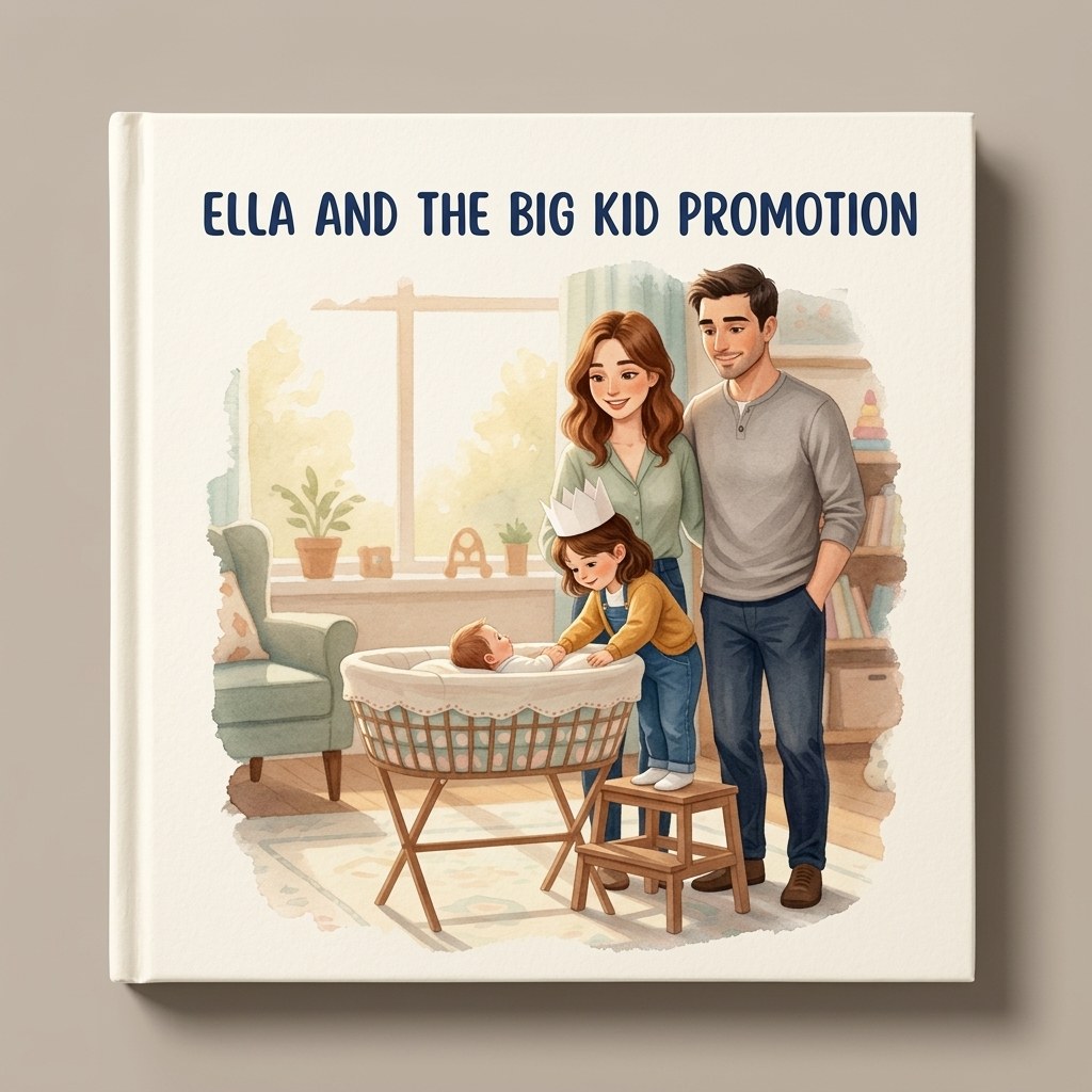 Painted sample cover — Your Child and the Big Kid Promotion