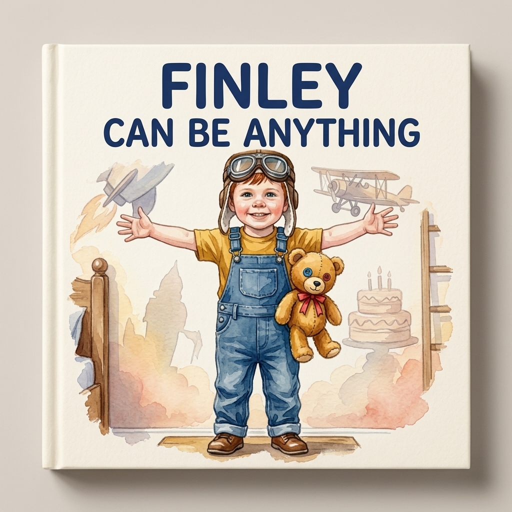Painted sample cover — Your Child Can Be Anything