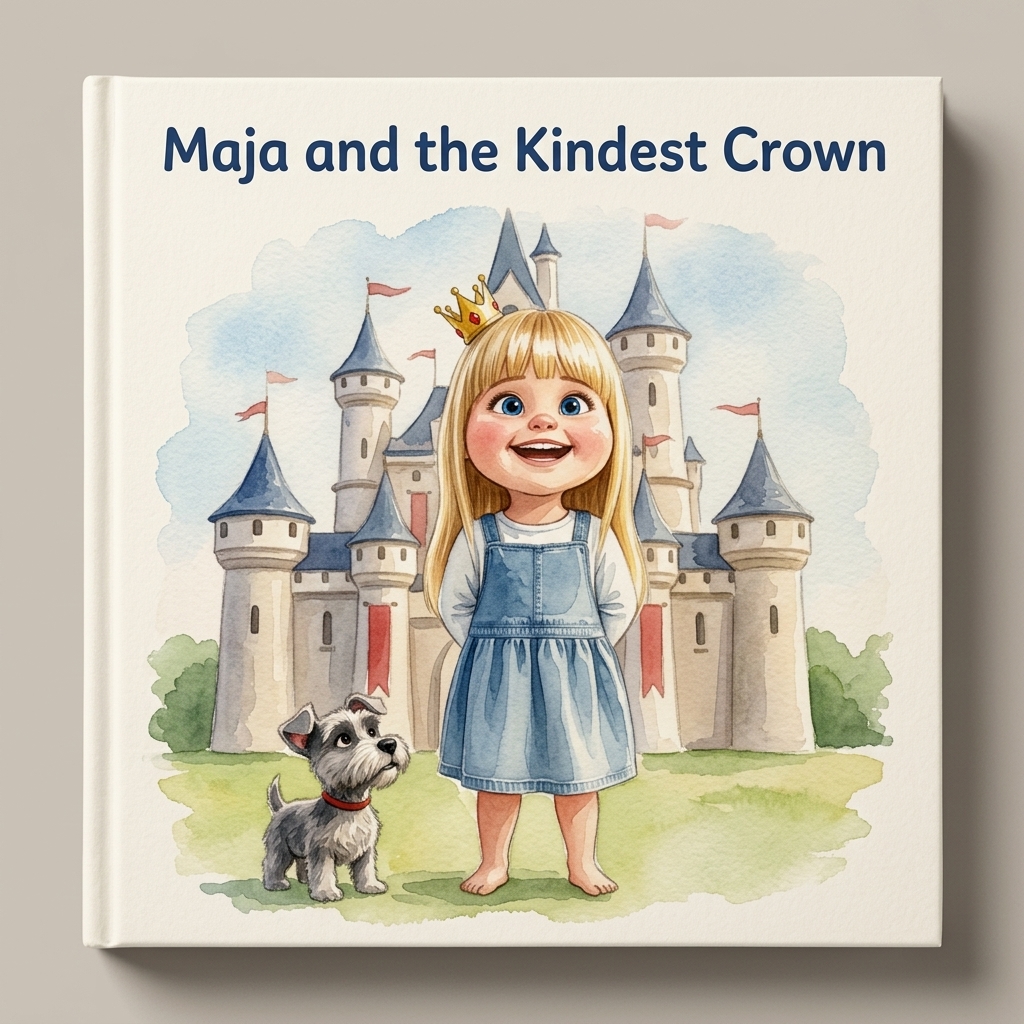 Painted sample cover — Your Child and the Kindest Crown