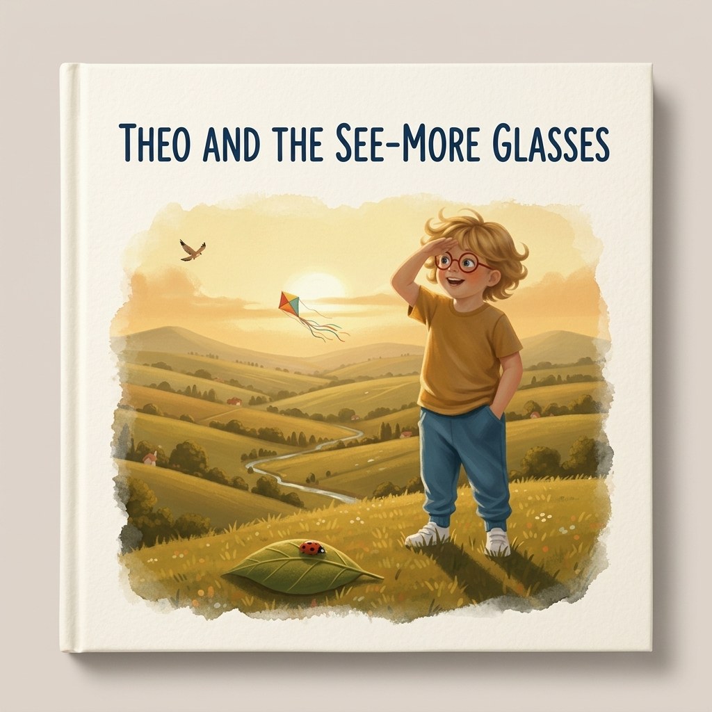 Painted cover — Theo and the See-More Glasses
